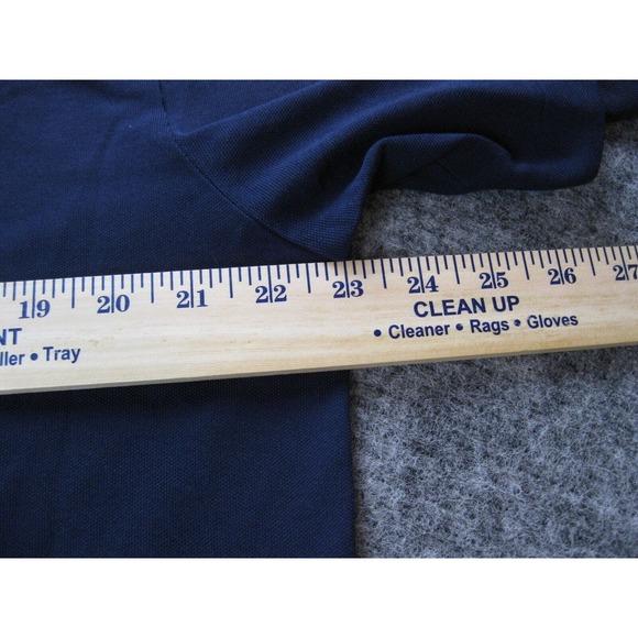 Polo Golf Ralph Lauren Shirt Men Large Blue Stripe Pinehurst US Open 2014 - Picture 15 of 16